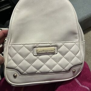 Juicy Couture White Quilted Women's Bag